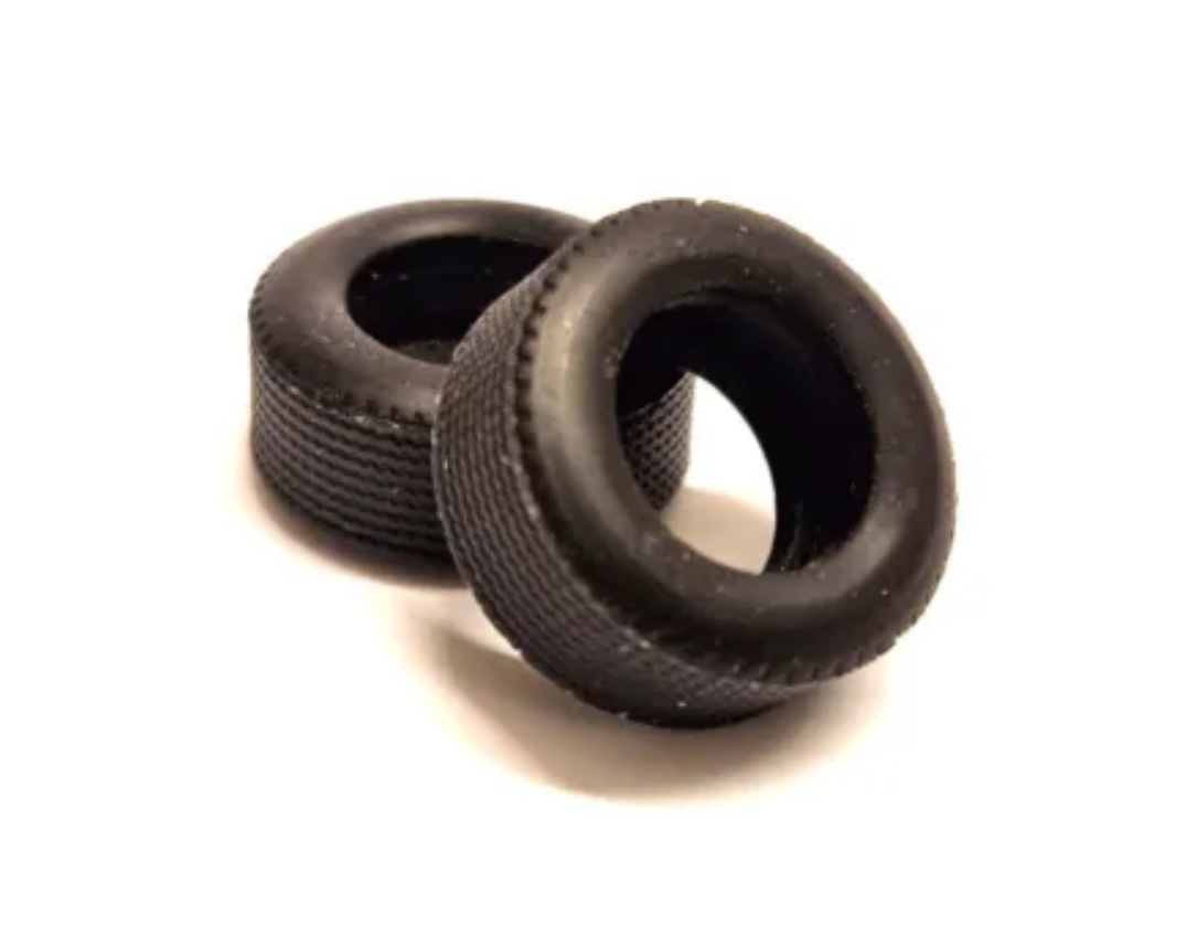 Ortmann ORT46Z - Pair of Urethane Tires - for 1/24 Plafit 'Super 24' wheels